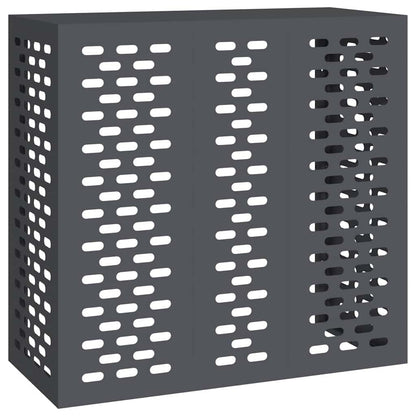 Air Conditioner Cover Anthracite 110 x 50 x 105 cm