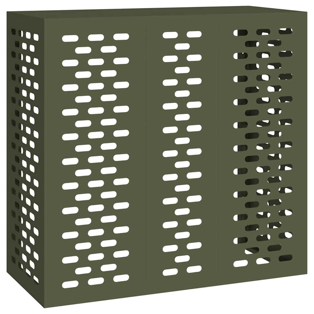 Air Conditioner Cover Olive Green 110 x 50 x 105 cm