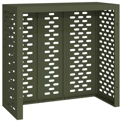 Air Conditioner Cover Olive Green 110 x 50 x 105 cm