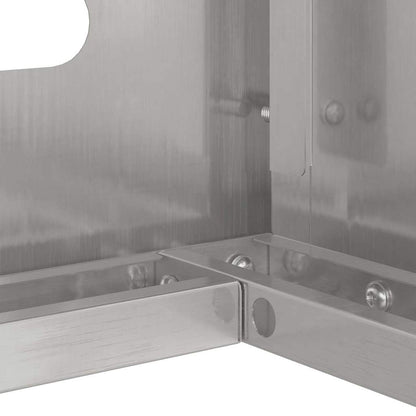Air Conditioner Cover Silver 110 x 50 x 105 cm