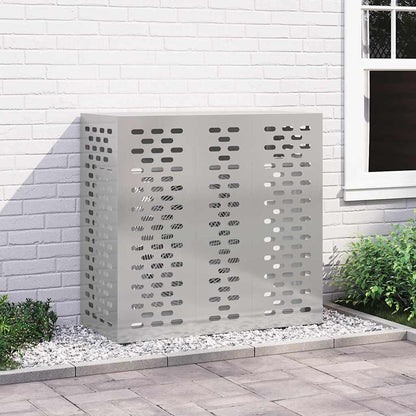 Air Conditioner Cover Silver 110 x 50 x 105 cm