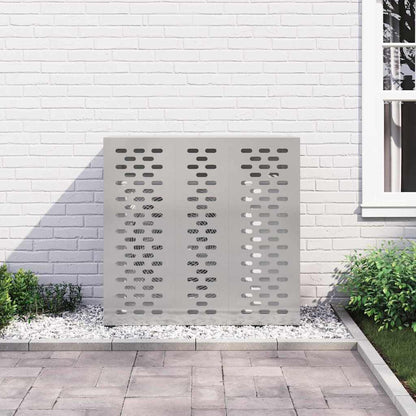 Air Conditioner Cover Silver 110 x 50 x 105 cm