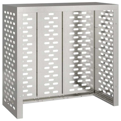 Air Conditioner Cover Silver 110 x 50 x 105 cm