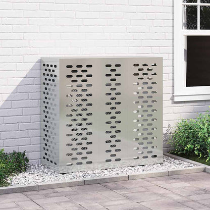 Air Conditioner Cover Silver 110 x 50 x 105 cm