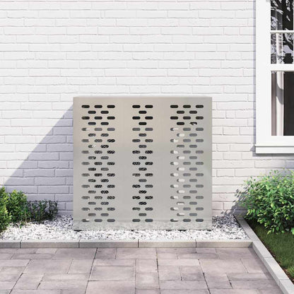 Air Conditioner Cover Silver 110 x 50 x 105 cm