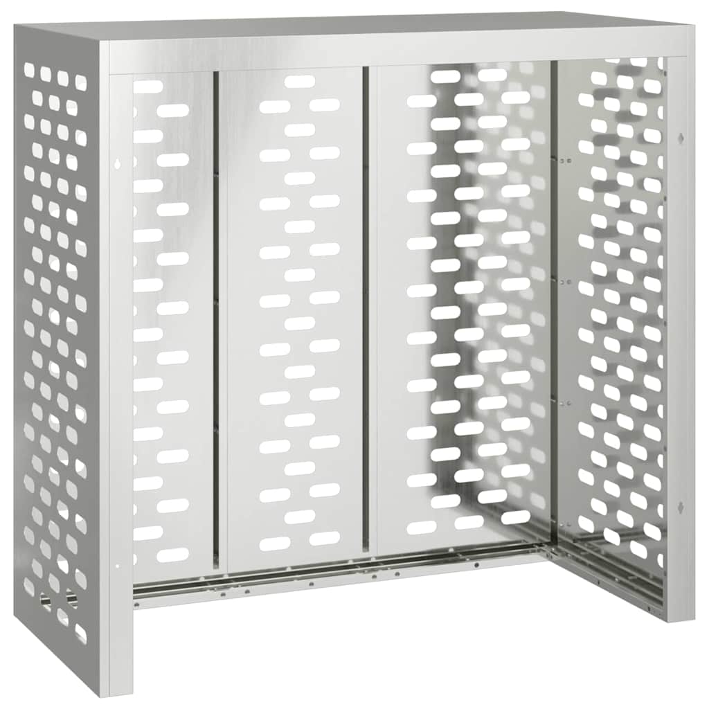 Air Conditioner Cover Silver 110 x 50 x 105 cm