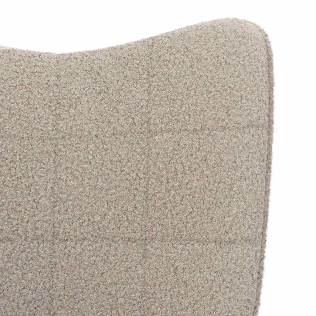 Relaxing Chair Light grey 62 x 67 x 95.5 cm Fabric