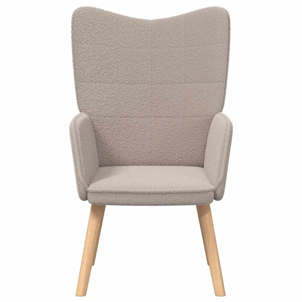 Relaxing Chair Light grey 62 x 67 x 95.5 cm Fabric