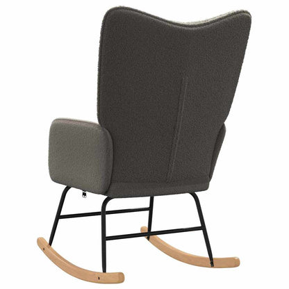 Relaxing Chair Dark grey 61 x 78 x 98 cm Fabric