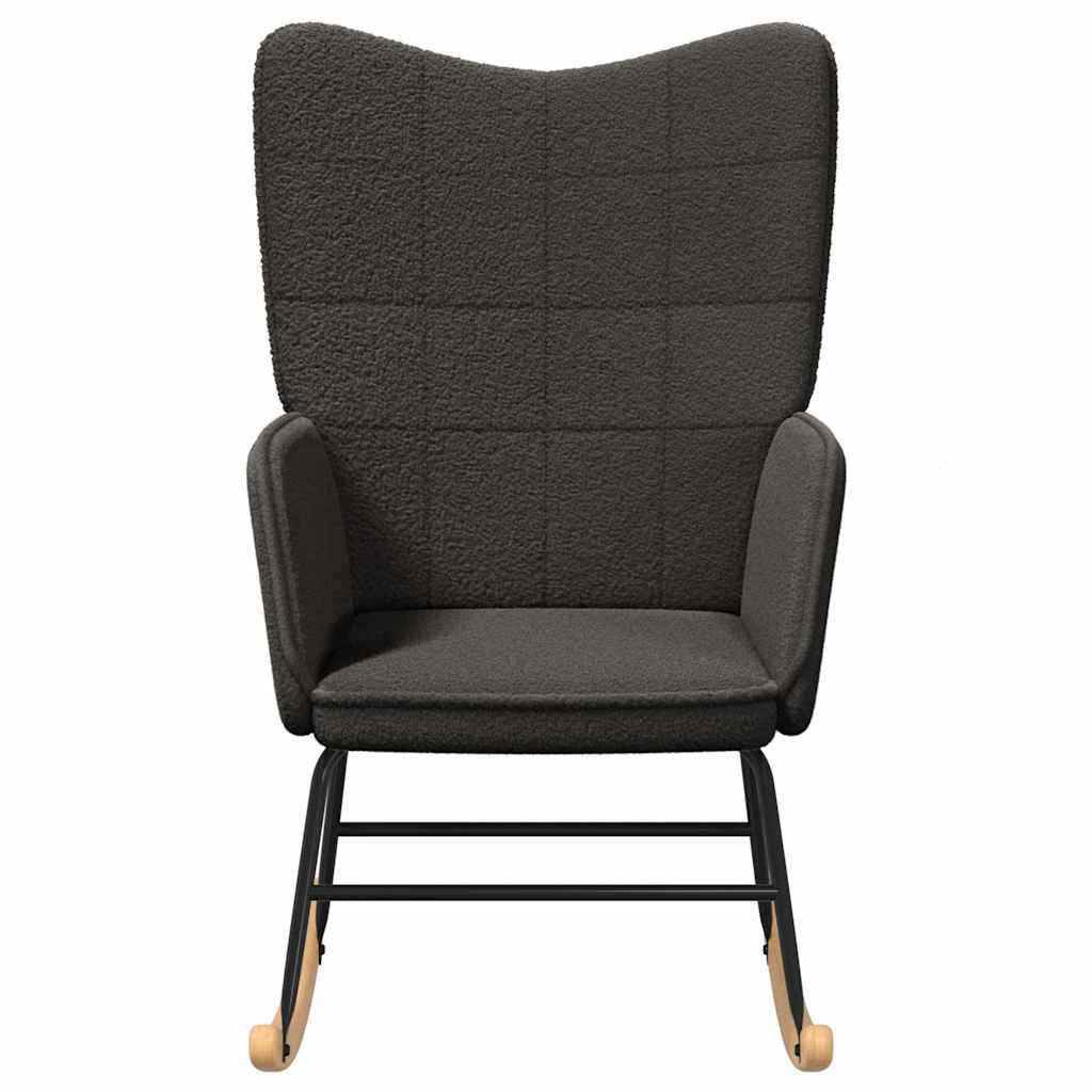 Relaxing Chair Dark grey 61 x 78 x 98 cm Fabric