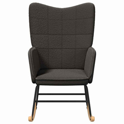 Relaxing Chair Dark grey 61 x 78 x 98 cm Fabric