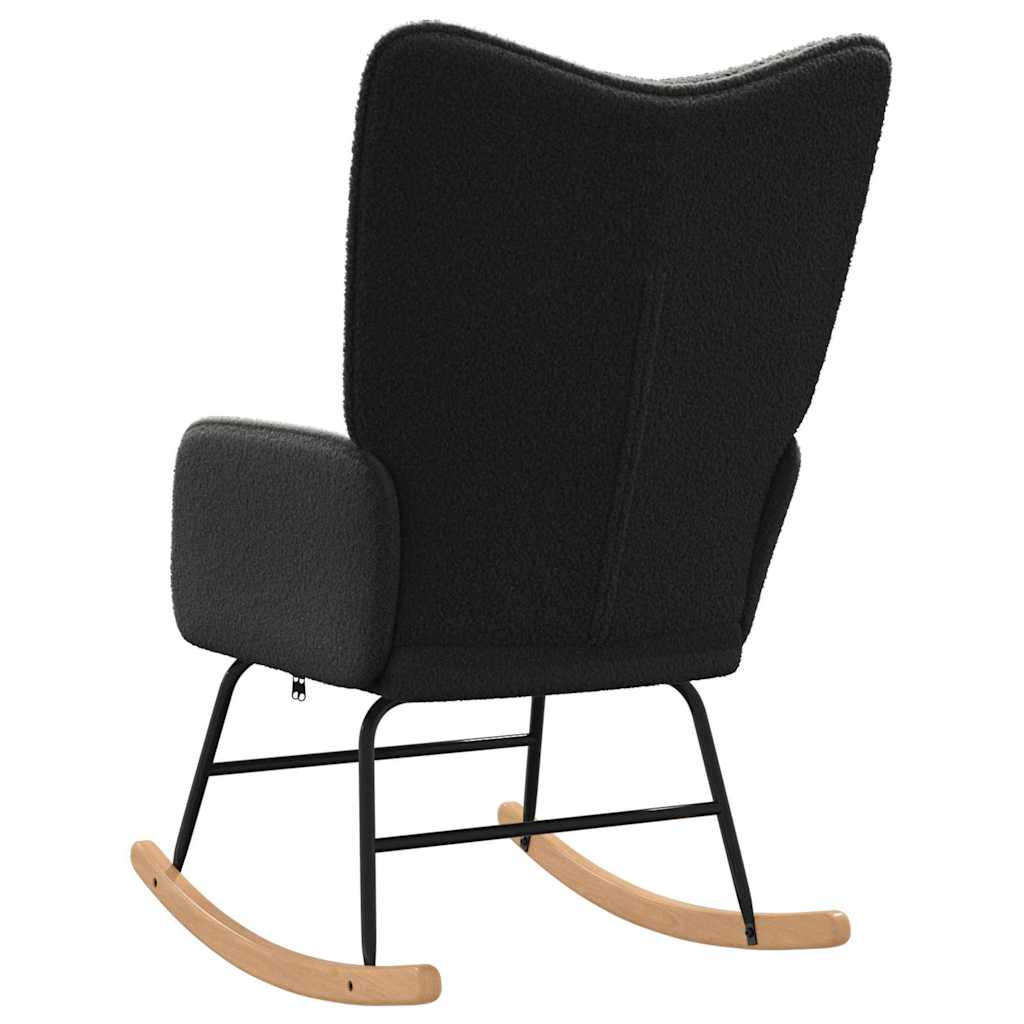 Relaxing Chair Black 61 x 78 x 98 cm Fabric