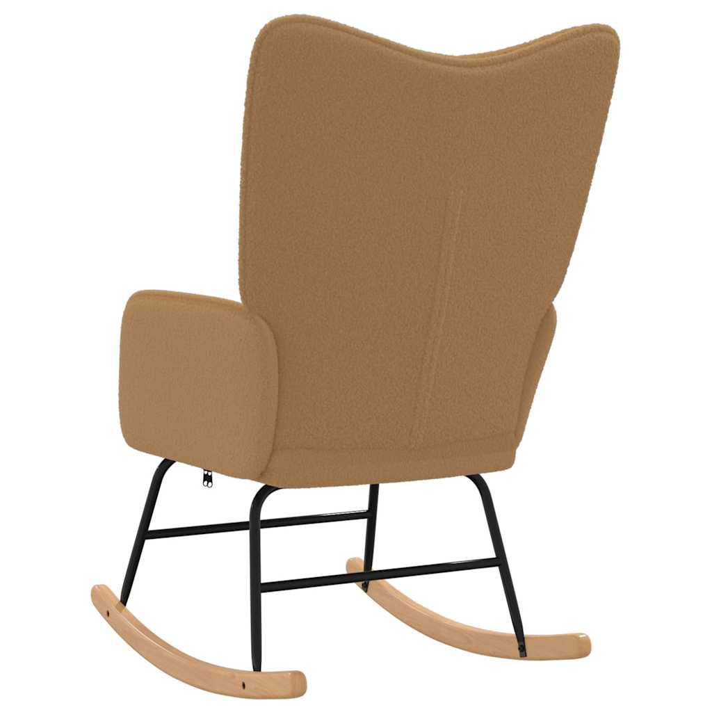 Relaxing Chair Beige 61 x 78 x 98 cm Fabric