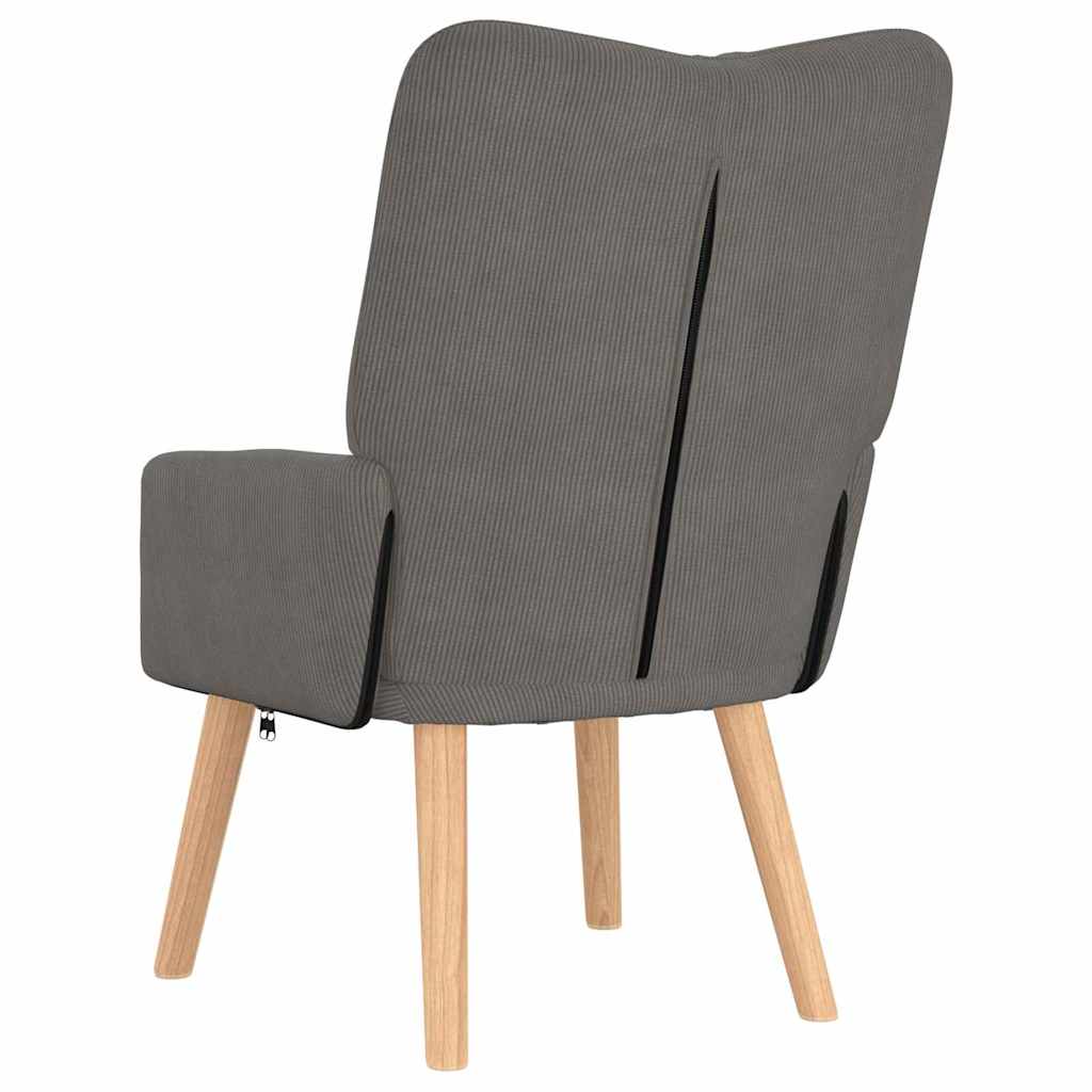 Relaxing Chair Light grey 63 x 67 x 94 cm Fabric