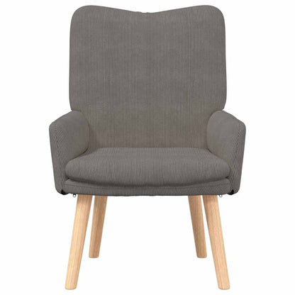 Relaxing Chair Light grey 63 x 67 x 94 cm Fabric