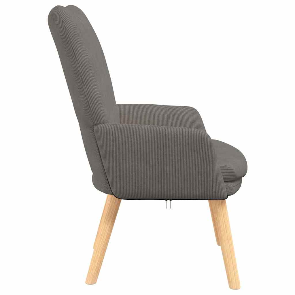 Relaxing Chair Light grey 63 x 67 x 94 cm Fabric