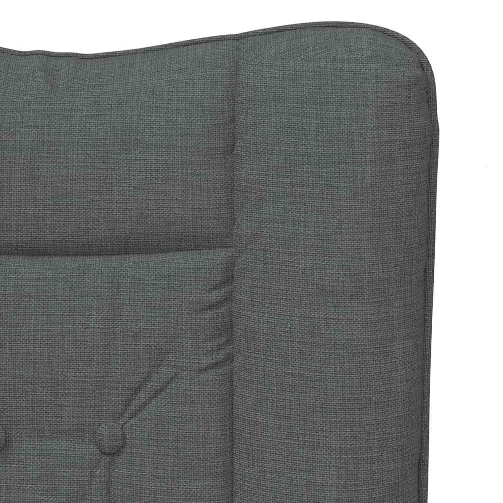 Relaxing Chair Dark grey 63 x 67 x 94 cm Fabric