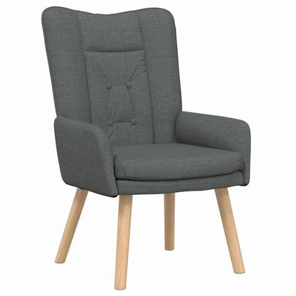 Relaxing Chair Dark grey 63 x 67 x 94 cm Fabric