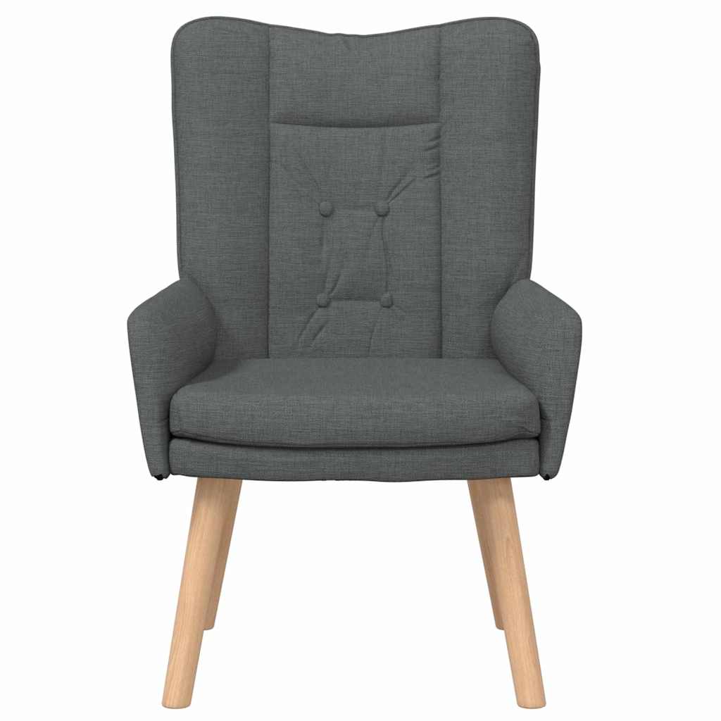 Relaxing Chair Dark grey 63 x 67 x 94 cm Fabric