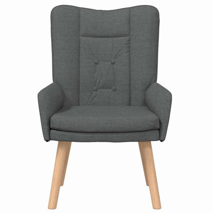 Relaxing Chair Dark grey 63 x 67 x 94 cm Fabric