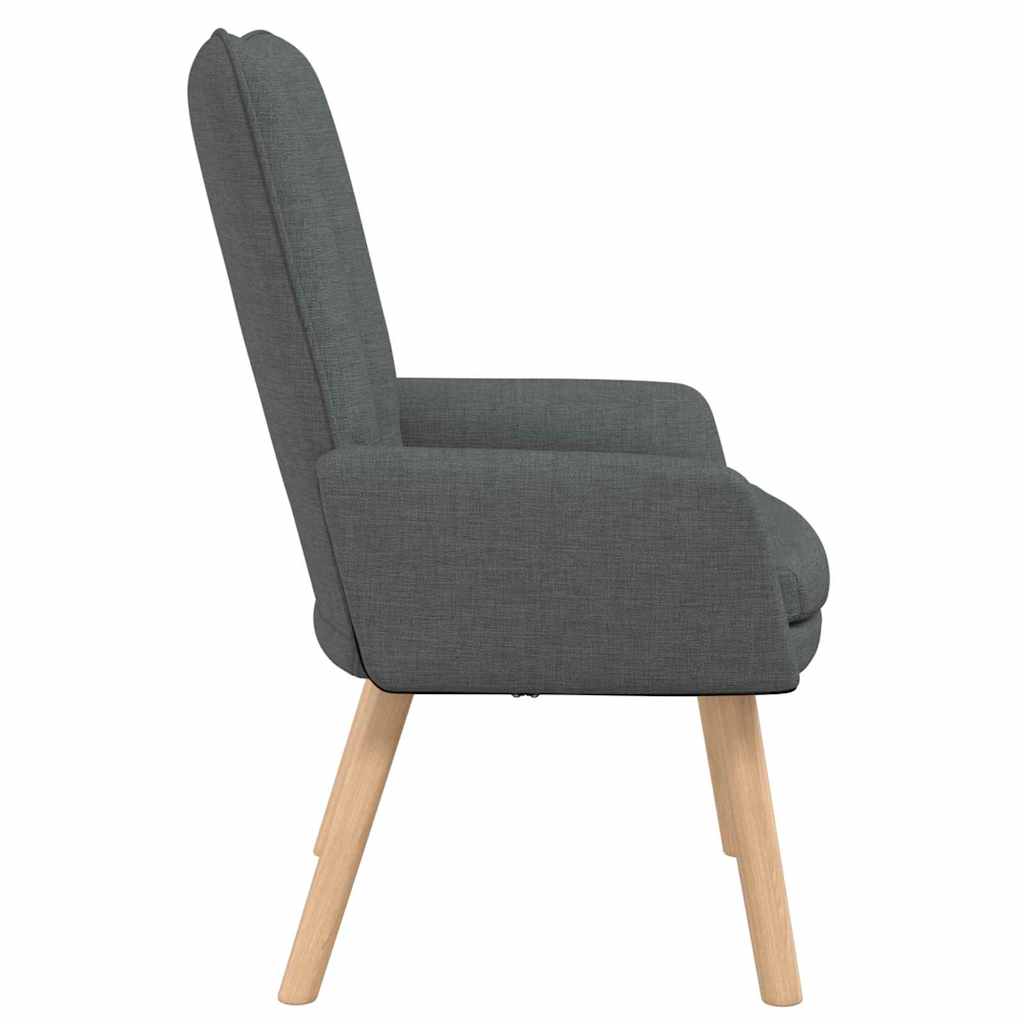 Relaxing Chair Dark grey 63 x 67 x 94 cm Fabric