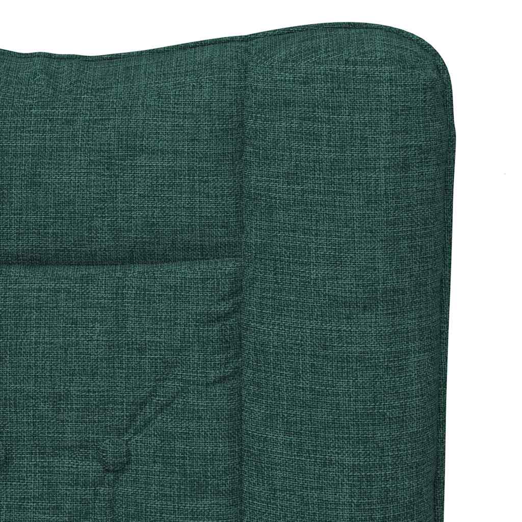 Relaxing Chair Dark green 63 x 67 x 94 cm Fabric