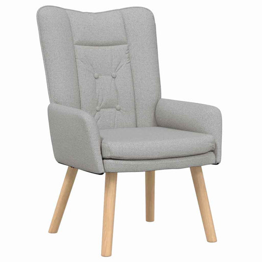 Relaxing Chair Cloud grey 63 x 67 x 94 cm Fabric