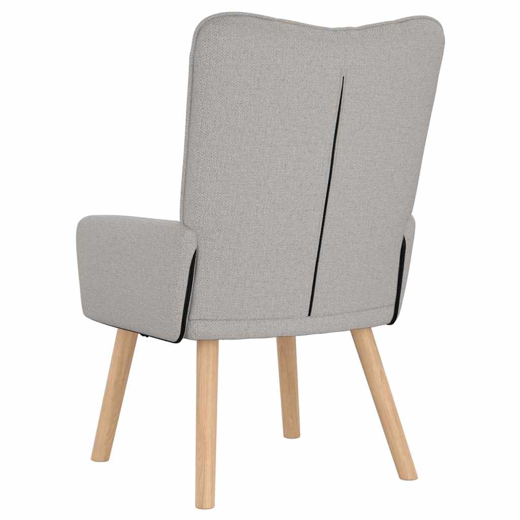 Relaxing Chair Cloud grey 63 x 67 x 94 cm Fabric