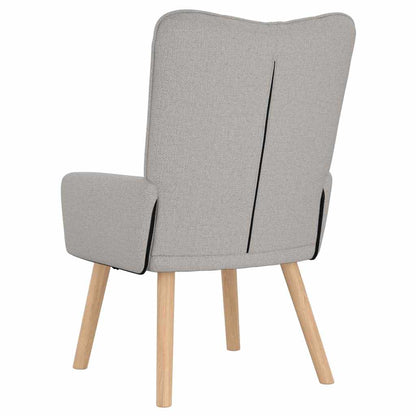 Relaxing Chair Cloud grey 63 x 67 x 94 cm Fabric