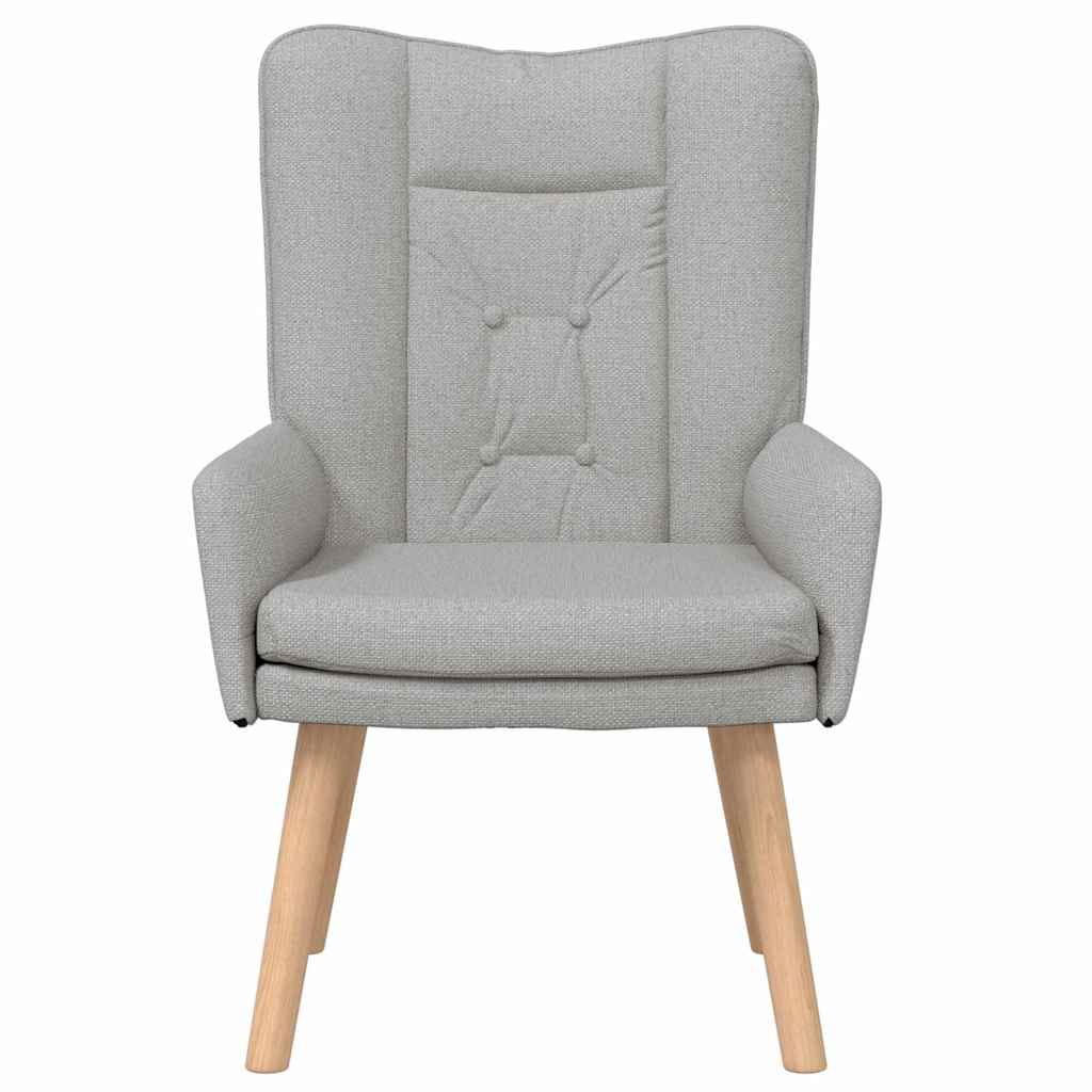Relaxing Chair Cloud grey 63 x 67 x 94 cm Fabric