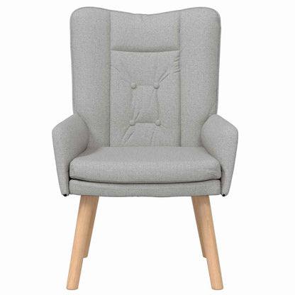 Relaxing Chair Cloud grey 63 x 67 x 94 cm Fabric