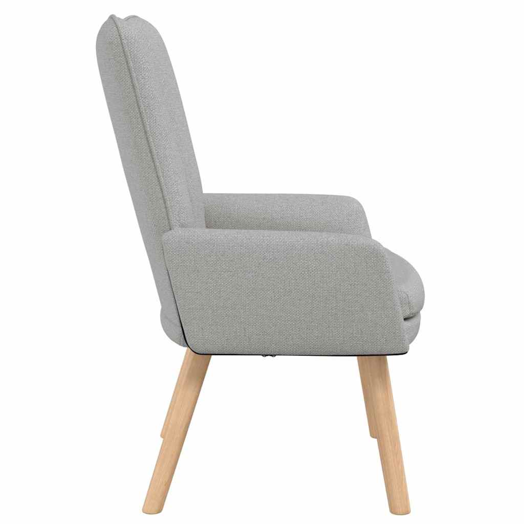 Relaxing Chair Cloud grey 63 x 67 x 94 cm Fabric