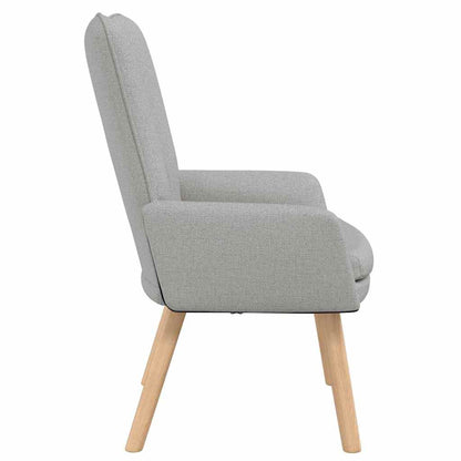 Relaxing Chair Cloud grey 63 x 67 x 94 cm Fabric