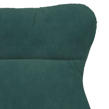 Relaxing Chair Dark green 69 x 74 x 93 cm Velvet