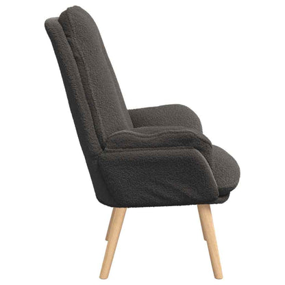 Relaxing Chair Dark grey 69 x 74 x 93 cm Fabric