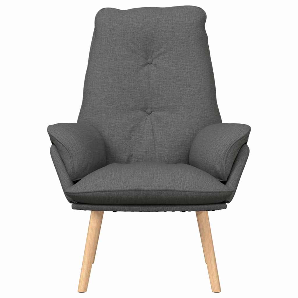 Relaxing Chair Dark grey 69 x 74 x 93 cm Fabric