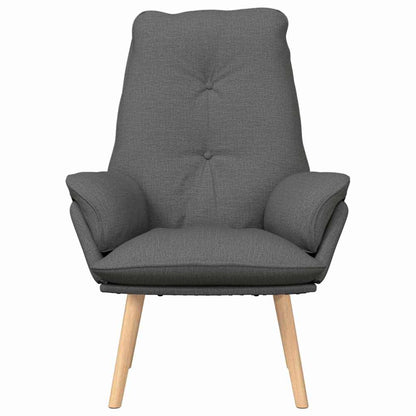 Relaxing Chair Dark grey 69 x 74 x 93 cm Fabric