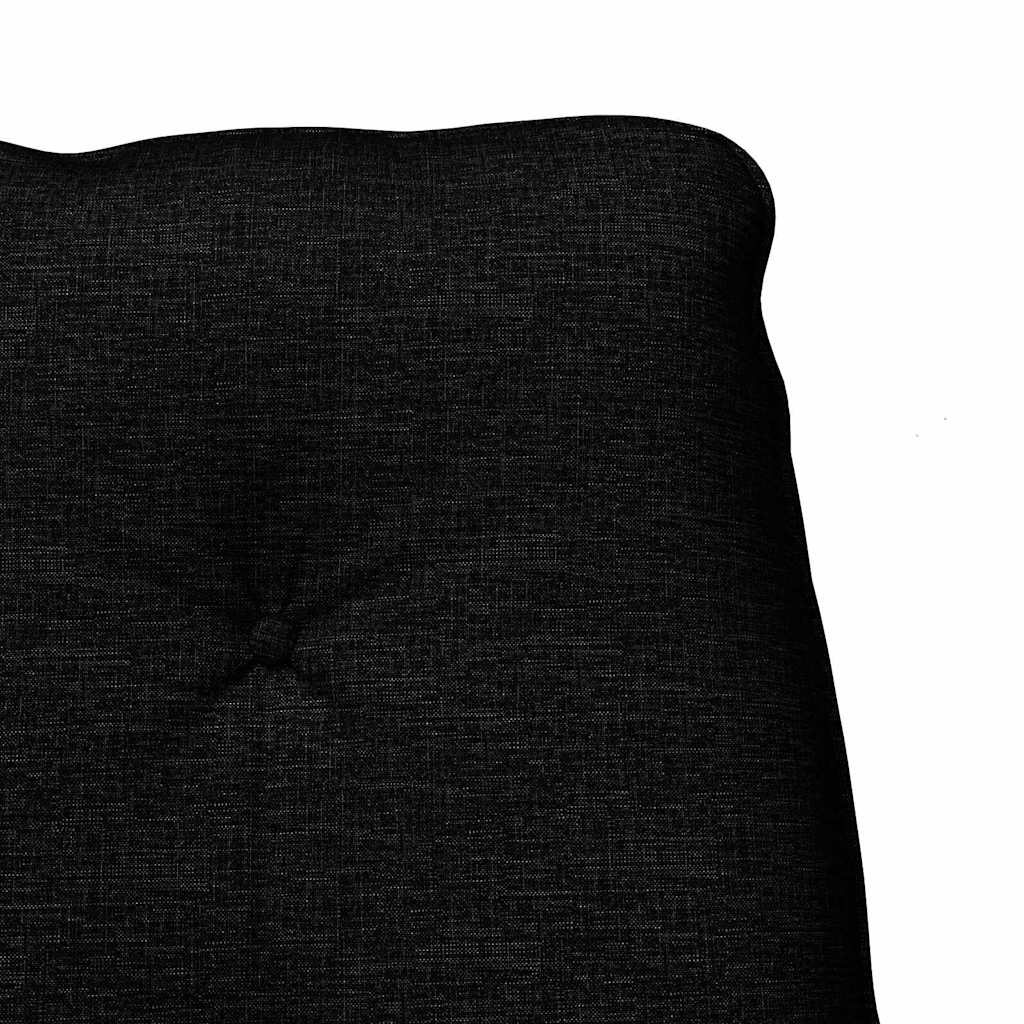 Relaxing Chair Black 69 x 74 x 93 cm Fabric