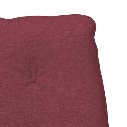 Relaxing Chair Wine red 69 x 74 x 93 cm Fabric