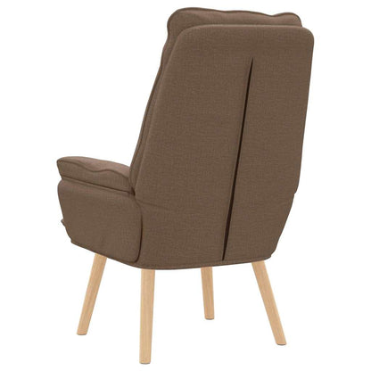Relaxing Chair Brown 69 x 74 x 93 cm Fabric