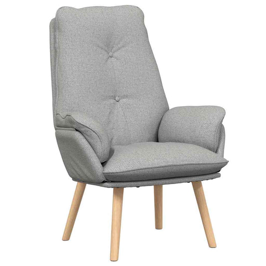 Relaxing Chair Cloud grey 69 x 74 x 93 cm Fabric