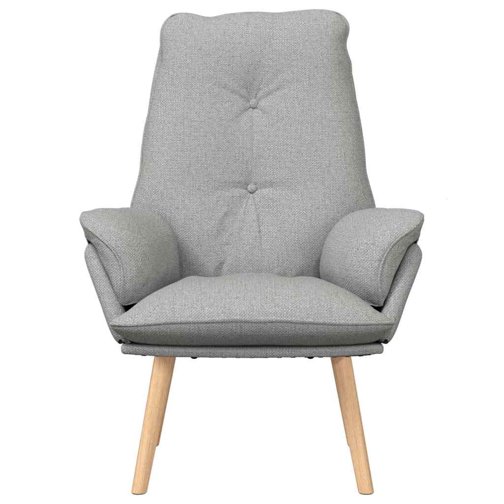 Relaxing Chair Cloud grey 69 x 74 x 93 cm Fabric