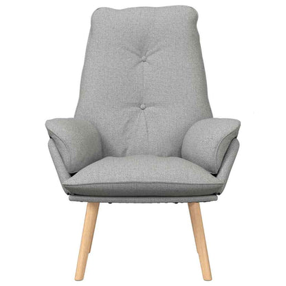 Relaxing Chair Cloud grey 69 x 74 x 93 cm Fabric