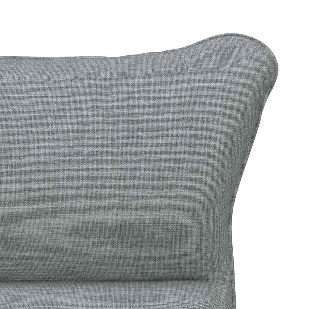 Relaxing Chair Light grey 69 x 74 x 93 cm Fabric