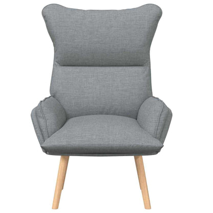 Relaxing Chair Light grey 69 x 74 x 93 cm Fabric