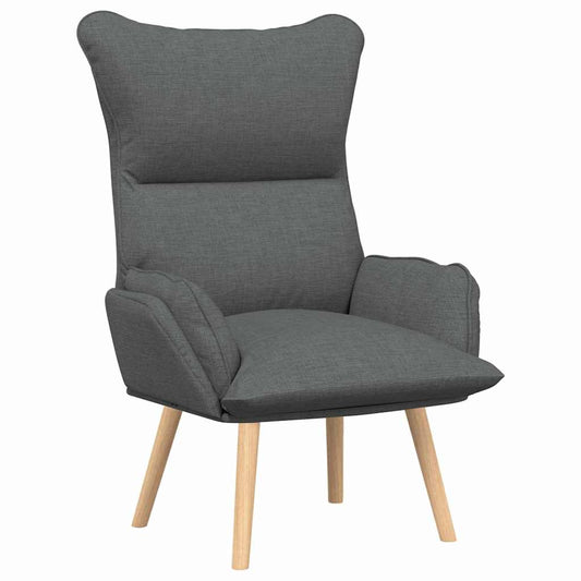 Relaxing Chair Dark grey 69 x 74 x 93 cm Fabric