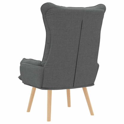 Relaxing Chair Dark grey 69 x 74 x 93 cm Fabric