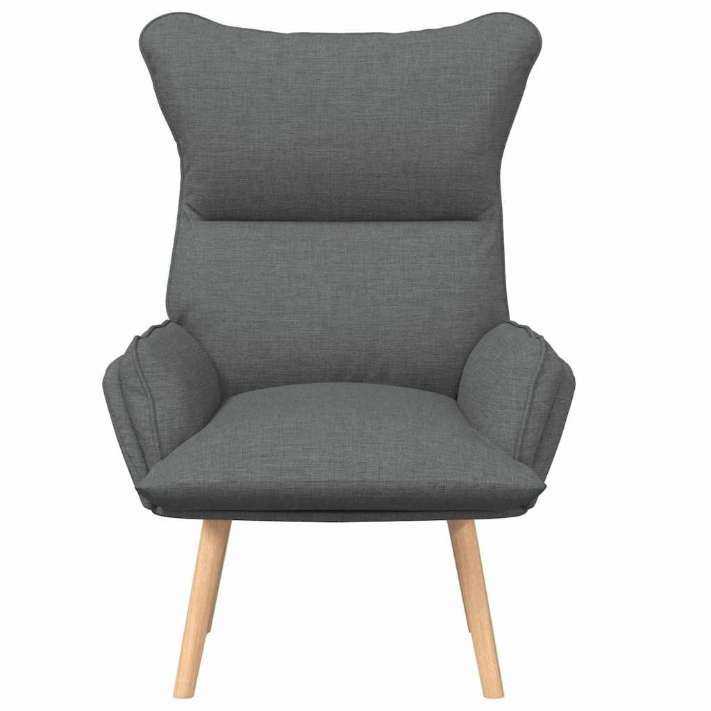Relaxing Chair Dark grey 69 x 74 x 93 cm Fabric