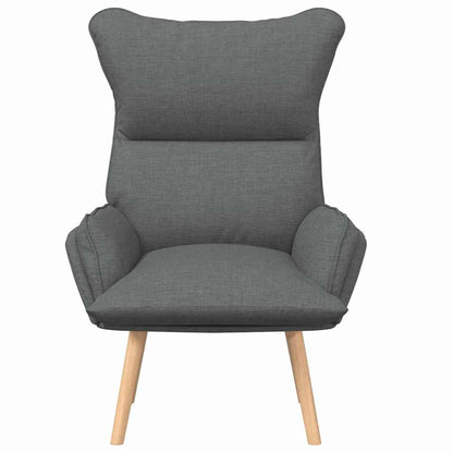 Relaxing Chair Dark grey 69 x 74 x 93 cm Fabric