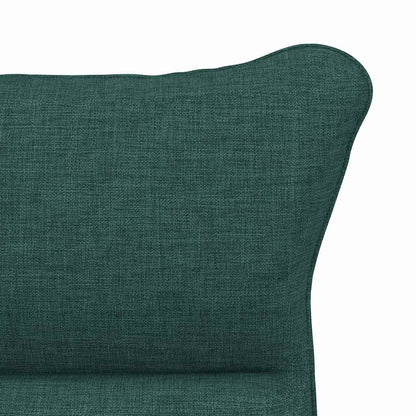 Relaxing Chair Dark green 69 x 74 x 93 cm Fabric